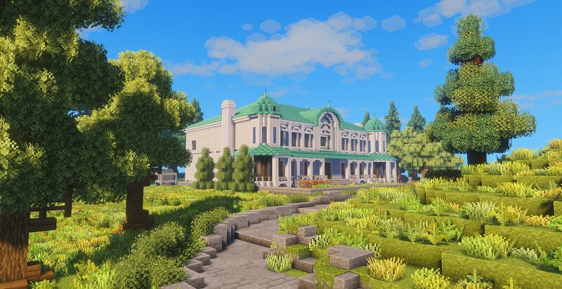 Greyrat's mansion version 2 from Mushoku Tensei preview