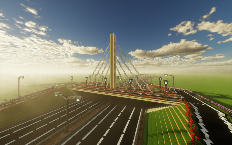 Cable-Stayed Motorway Bridge preview