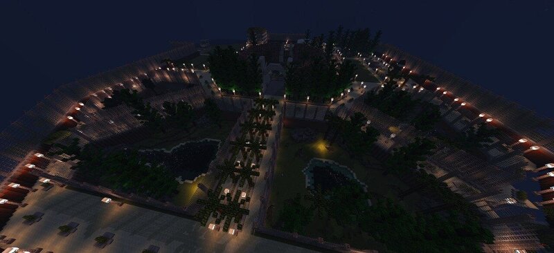 "Jurassic Park: San Diego" Minecraft map 1.12.2 preview