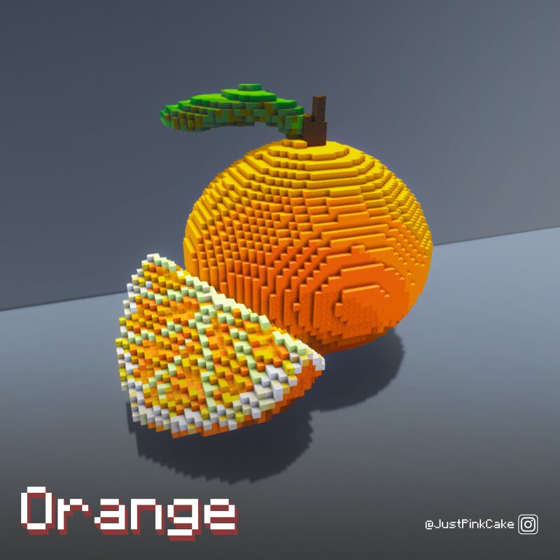 Orange Fruit Asset preview