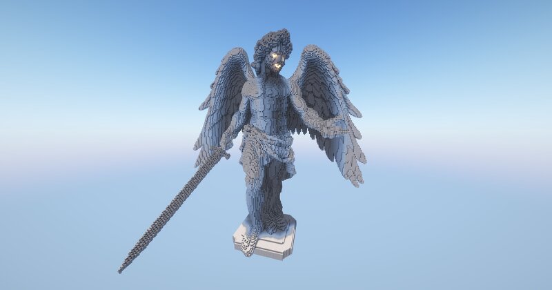 Minecraft Angel 26 Statue ( FREE ) preview