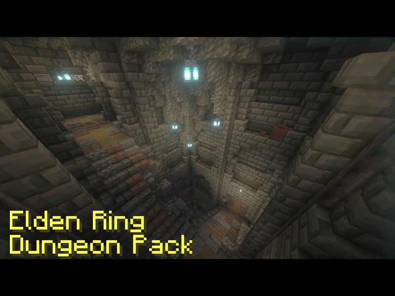 Elden Ring Modular Dungeon Asset Pack preview
