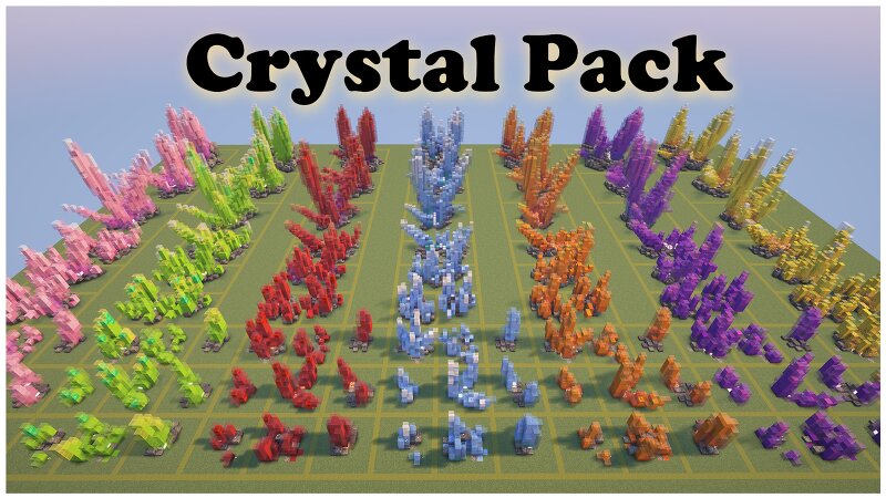 Pingvo's Crystal Cluster Pack preview