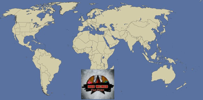 Red World map (HOI4) preview