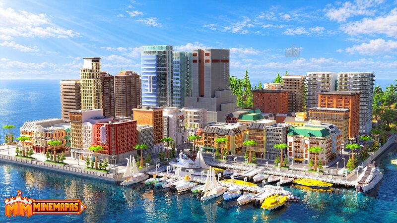 MINEMAPAS [coastal city] preview