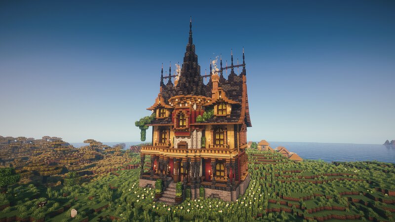 🏰 Crimsonspire Medieval House | Download! preview