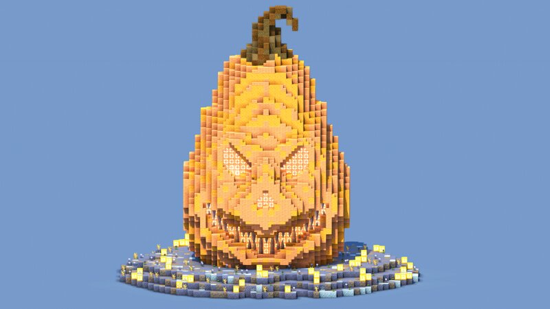 🎃 Halloween Giant Pumpkin – Epic Minecraft Build 👻 preview