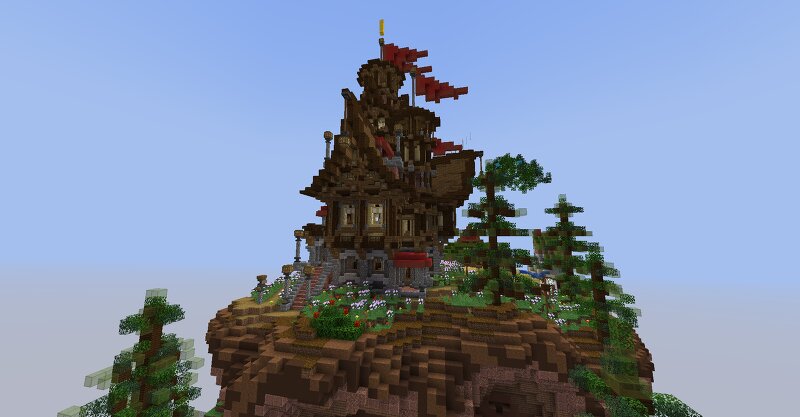 Cliffside Medieval House preview