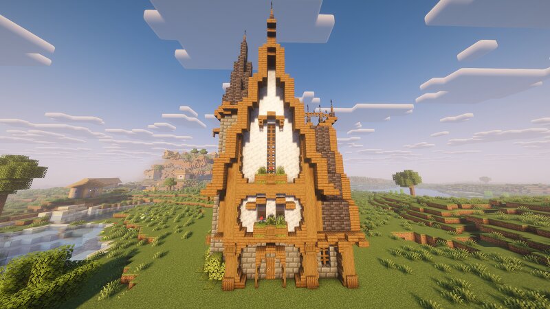 Medium Medieval Tower House | DOWNLOAD preview