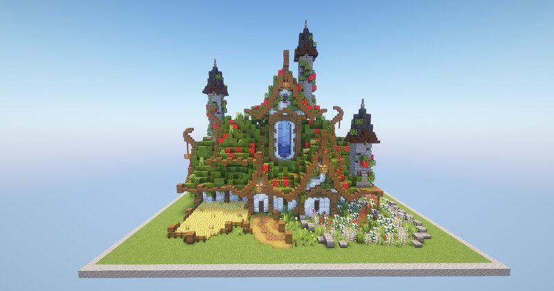 Minecraft Fantasy Woodland House preview