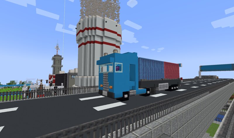 Realistic European Trucks for Minecraft Create preview