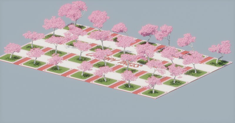 Cherry Tree Assets - FREE preview