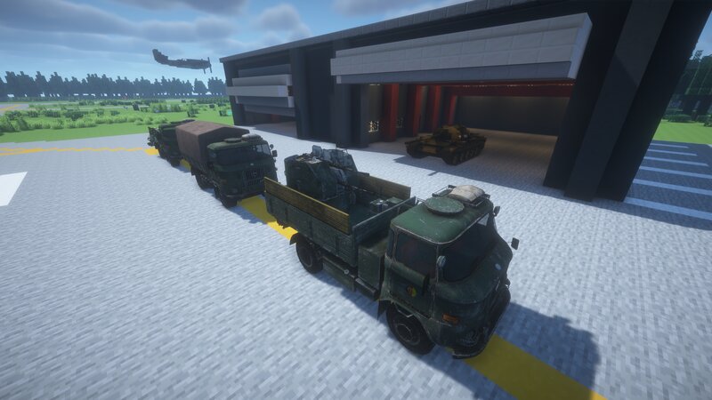 Mcheli addon: IFA W50 LA and 25mm AA gun preview