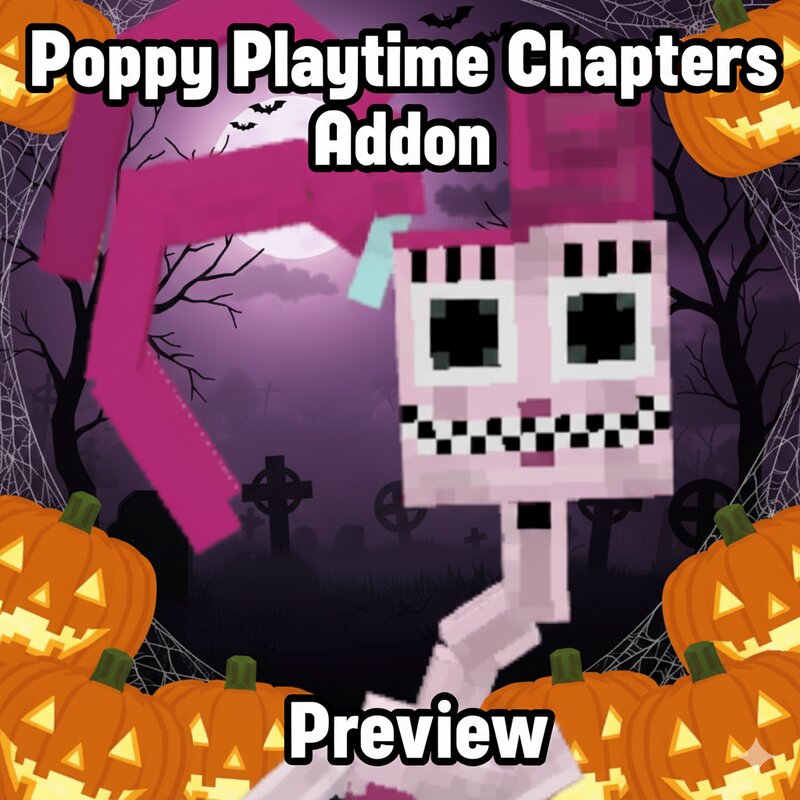 Minecraft poppy playtime addon preview