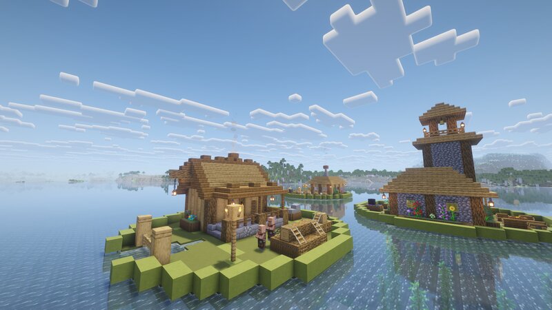 Ocean Lily Pad Village preview