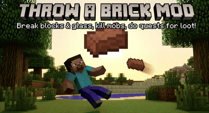 Throw A Brick! โ Brick Throwing Mod (NeoFroge 1.21.1) preview