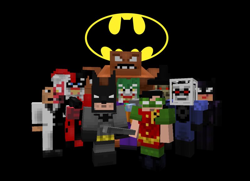 Batman Minecraft 1.20.1 preview
