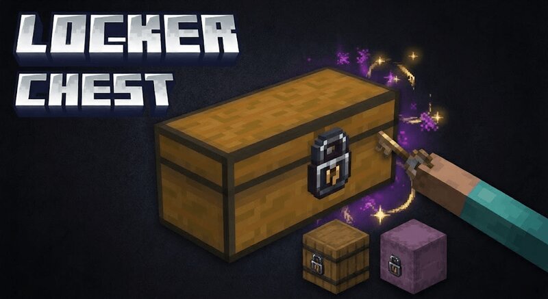 Chest Locker addon "Container's Locker Secure Storage" preview