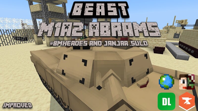 M1A2 Abrams improved (Bedrock edition) preview