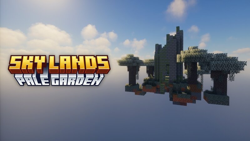 Sky Lands Structures - Pale Garden | Bedrock AddOn preview
