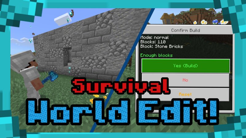 Survival World Edit (Achievements Friendly) preview