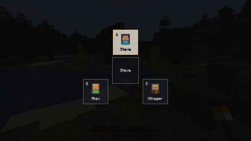 character swap preview