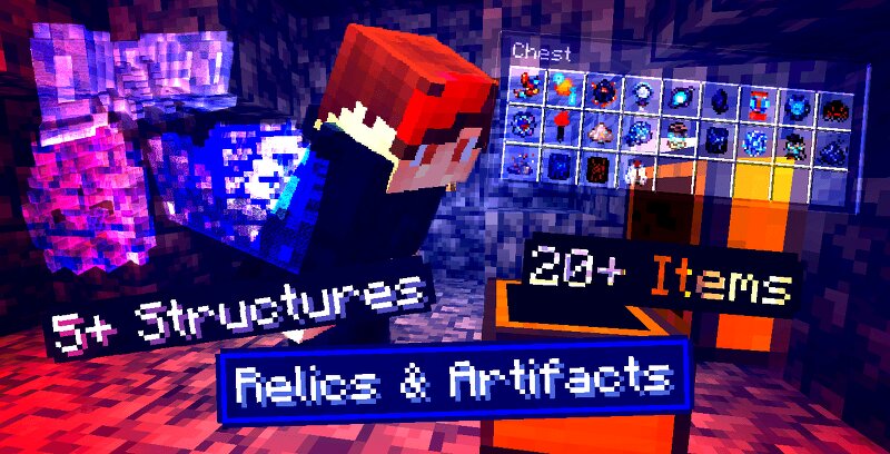 Relics & Artifacts | 1.17.1 - 26.2 | Forge & NeoForge & Fabric Mod preview