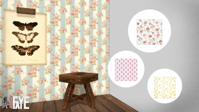 The FAYE Wallpaper & Flooring Set | NeoForge preview