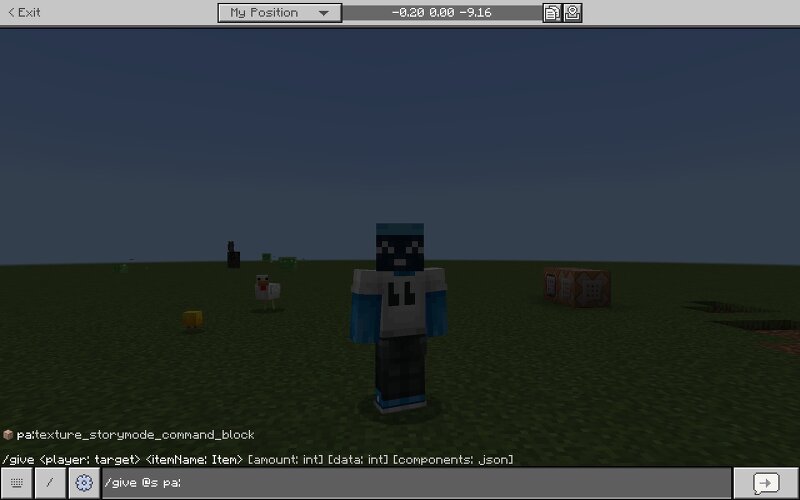 Story Mode Command Block (Texture Block) preview