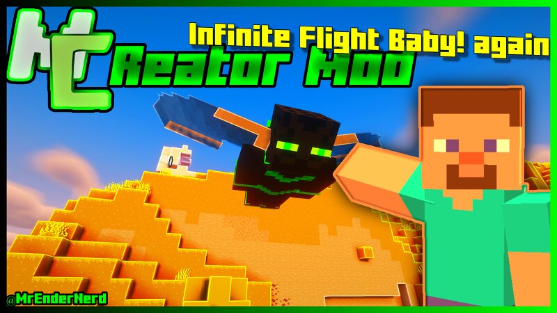 MrEnderNerds Infinite Elytra Flight NeoForge/Fabric 26.1.2 | MCreator 2026.2 Mod preview