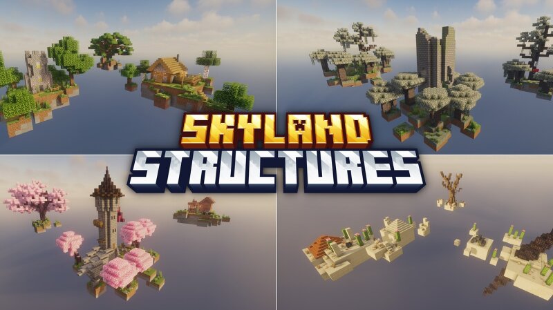 Skyland Structures (Bedrock / MCPE) preview