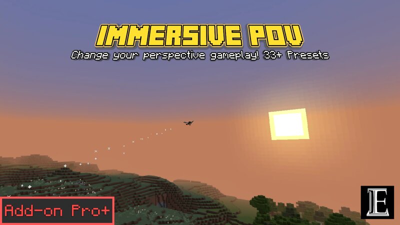 [Addons] EuForia Bedrock POV (Immersive POV for Minecraft Bedrock) preview