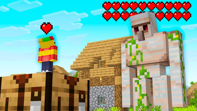 Minecraft, but LIFE = SIZE preview