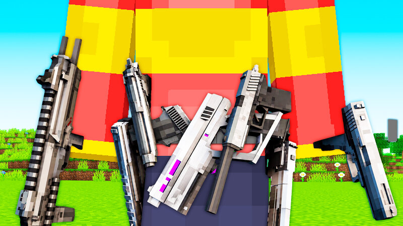 Minecraft, but Guns Are OP! preview