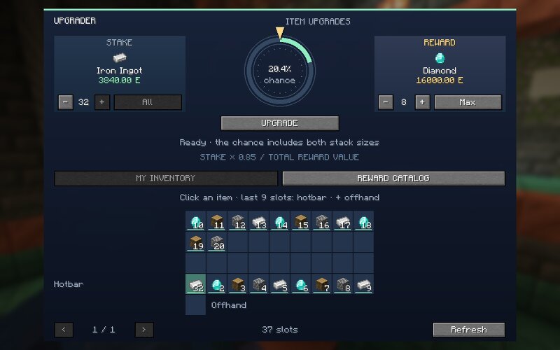 Modded Item Upgrader preview