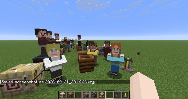 Fantasy villagers preview