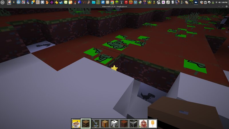 The dumb texture pack preview