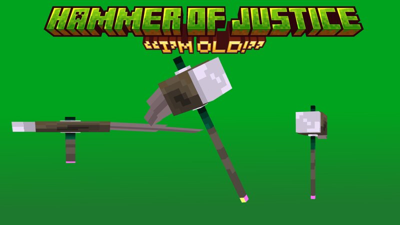 Hammer Of Justice over mace preview