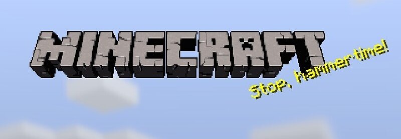 Original Minecraft Logo without Java Text preview