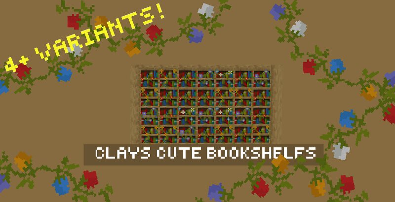 Clays Cottagecore Bookshelves preview