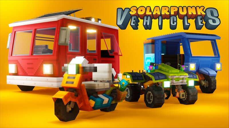 Solarpunk Vehicles preview
