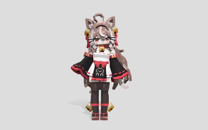 (YSM mod) Vtuber - Mwocha v1.1 preview