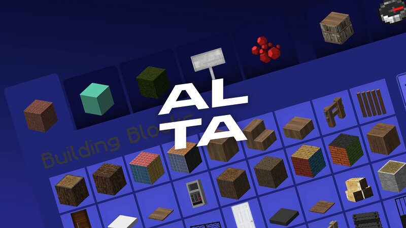 Alta Creative GUI for MC 1.20 - Custom creative interfaces preview