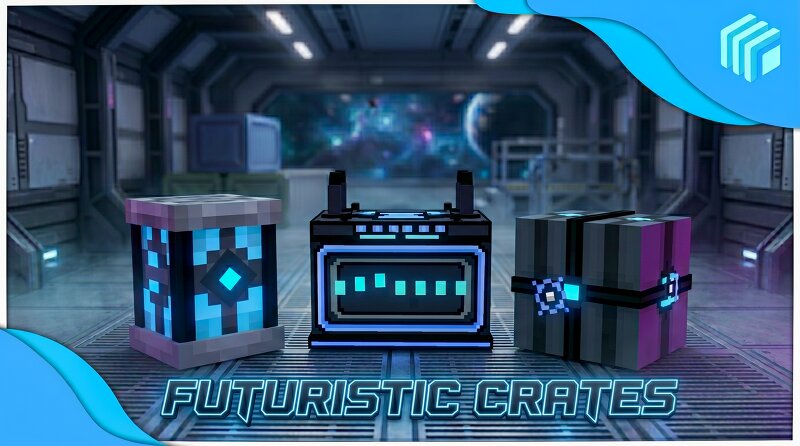 Futuristic Crates | Animated & Ready preview