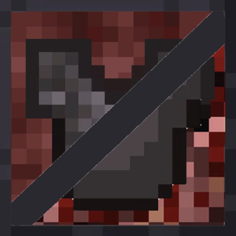Programmer Art Style Netherite Armor and Tools preview