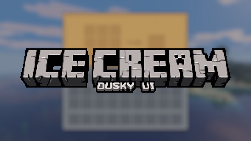 Ice Cream - Dusky UI preview