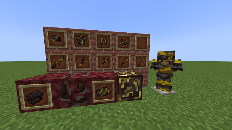 Better Netherite Texture pack preview