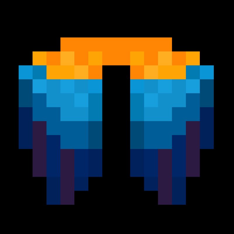 Dreamy's Blue and Gold Macaw Wings preview