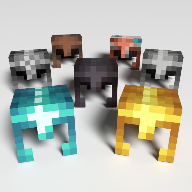 Consistent Armour textures preview