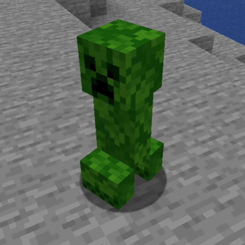 Camouflaged Creeper texture preview